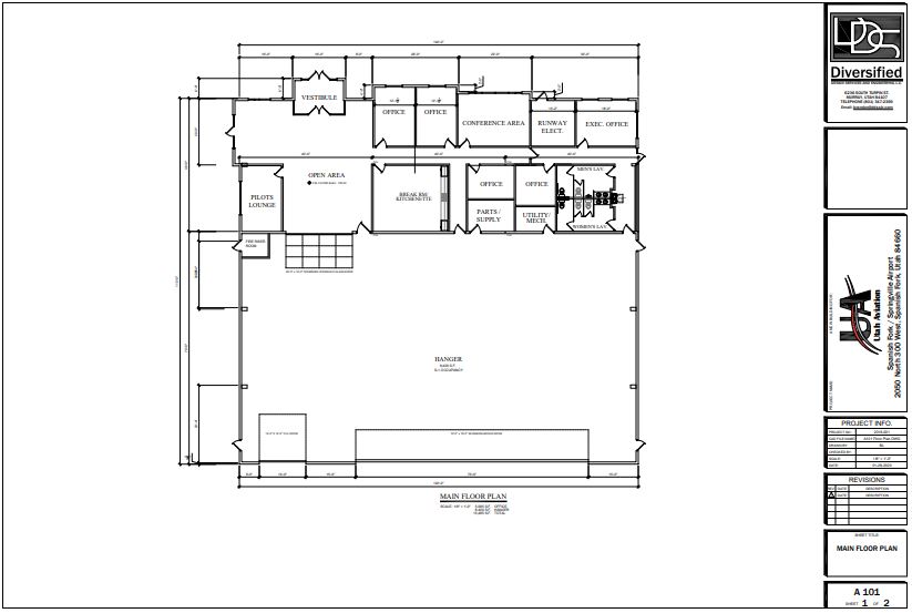 New FBO building at Spanish Fork Airport approved, to be built within
